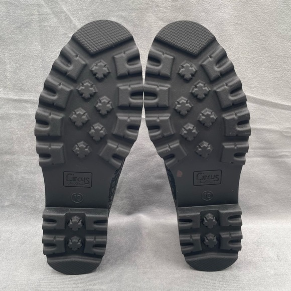 Circus by Sam Edleman Women’s Desmond Crocodile Print Loafers Black Sz 10 - Picture 7 of 9